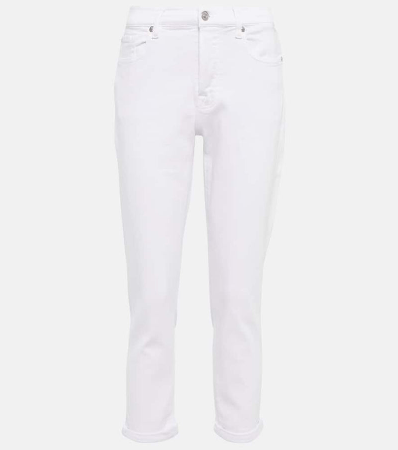 7 For All Mankind Josefina mid-rise slim jeans