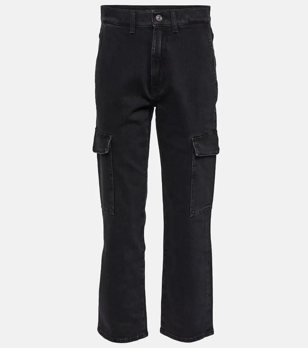 7 For All Mankind Logan Cargo cropped straight jeans | LYBSTORE