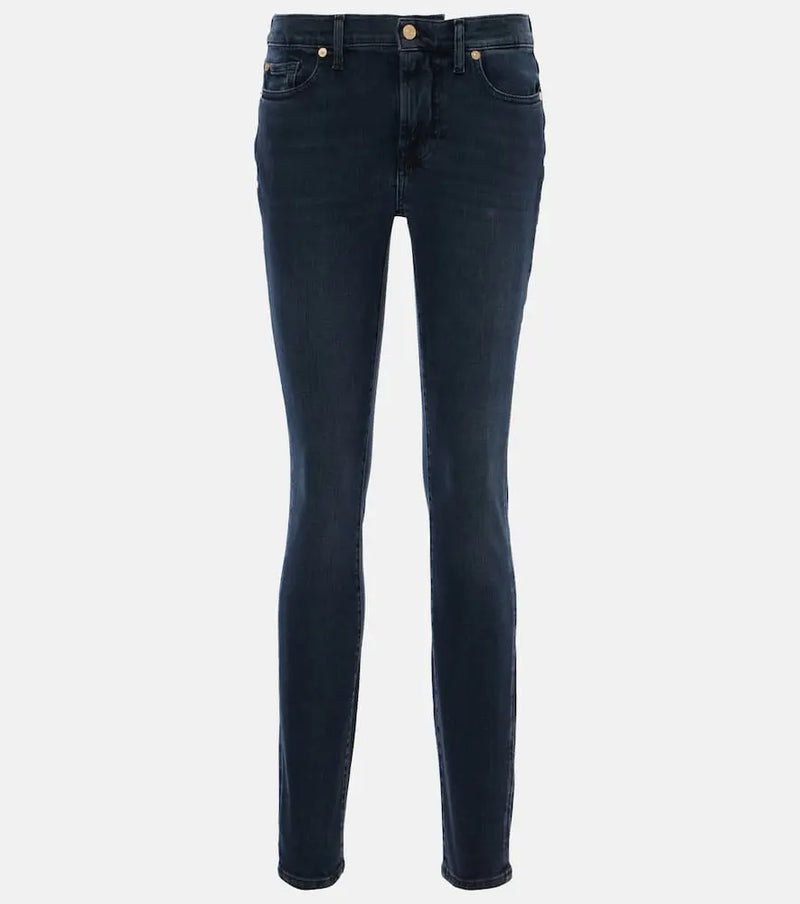 7 For All Mankind Low-rise skinny jeans | LYBSTORE