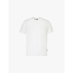 7 For All Mankind Luxe crew-neck regular-fit stretch-cotton T-shirt