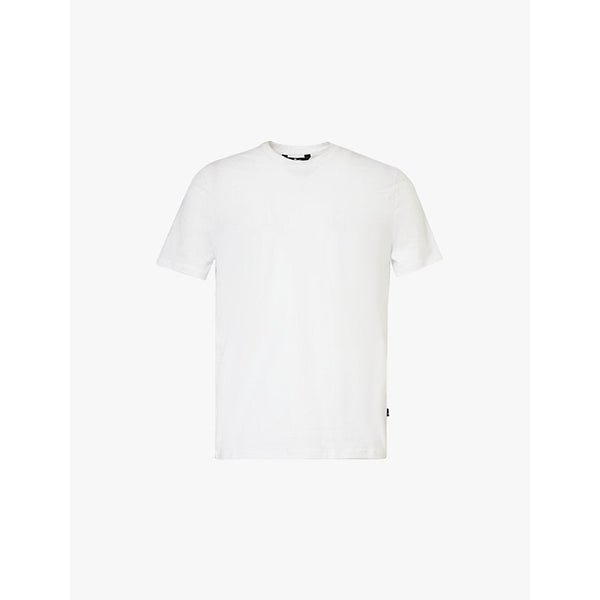 Mens 7 For All Mankind Luxe crew-neck regular-fit stretch-cotton T-shirt