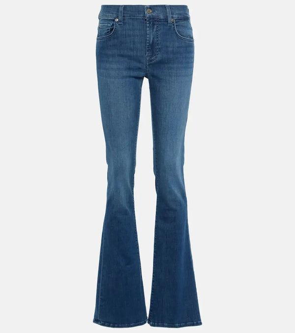 7 For All Mankind Mid-rise bootcut jeans | LYBSTORE