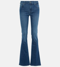 7 For All Mankind Mid-rise bootcut jeans