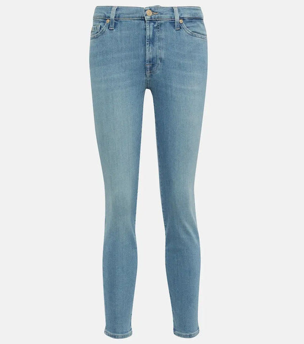 7 For All Mankind Mid-rise skinny jeans | LYBSTORE