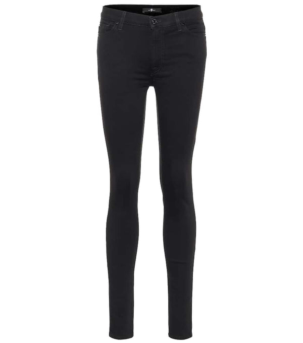 7 For All Mankind Slim Illusion high-rise skinny jeans | LYBSTORE