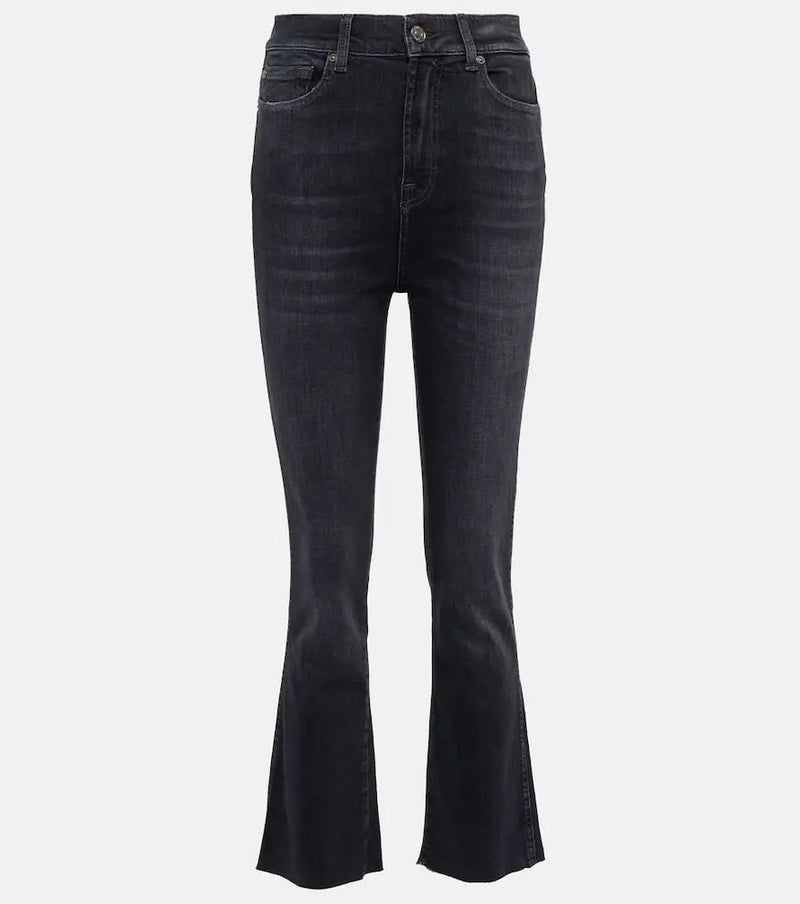 7 For All Mankind Slim Kick high-rise jeans | LYBSTORE