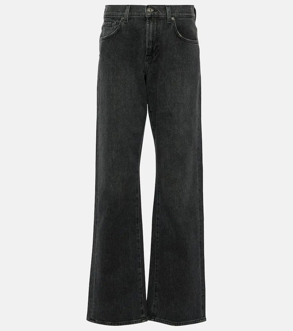 7 For All Mankind Tess high-rise wide-leg jeans | LYBSTORE