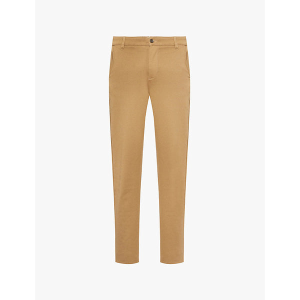 7 For All Mankind Travel Chino Double Knit tapered-leg regular-fit stretch-woven blend trousers