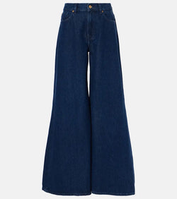 7 For All Mankind Willow Wide high-rise wide-leg jeans | LYBSTORE