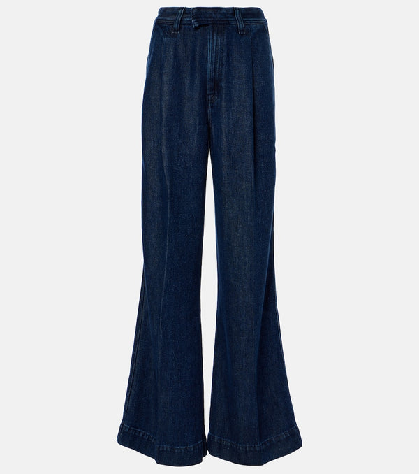 7 For All Mankind High-rise wide-leg jeans