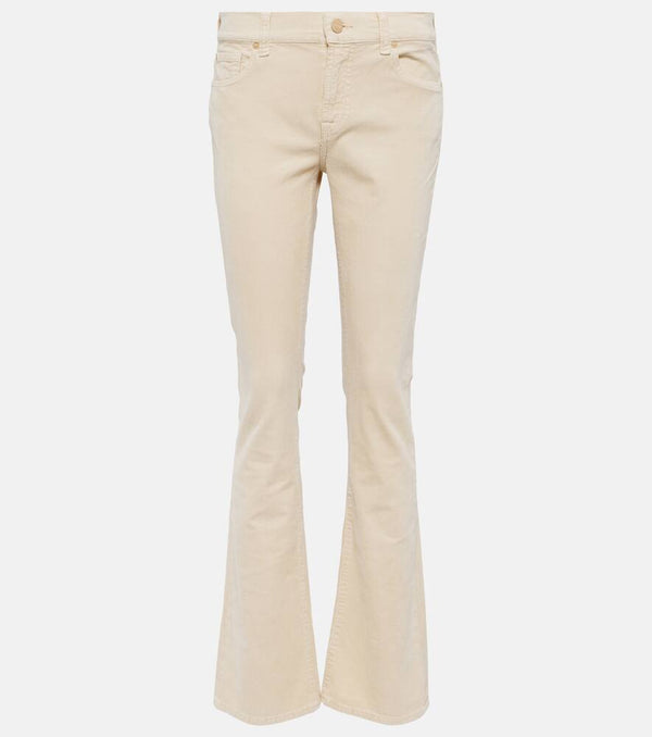 7 For All Mankind Mid-rise flared jeans