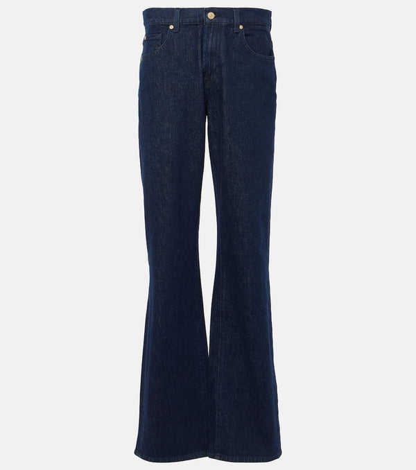 7 For All Mankind Tess high-rise flared jeans