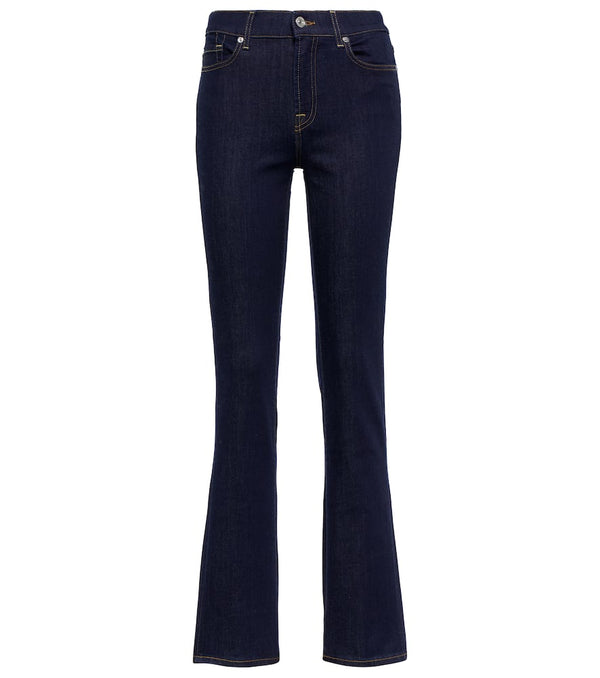 7 For All Mankind The Straight mid-rise jeans