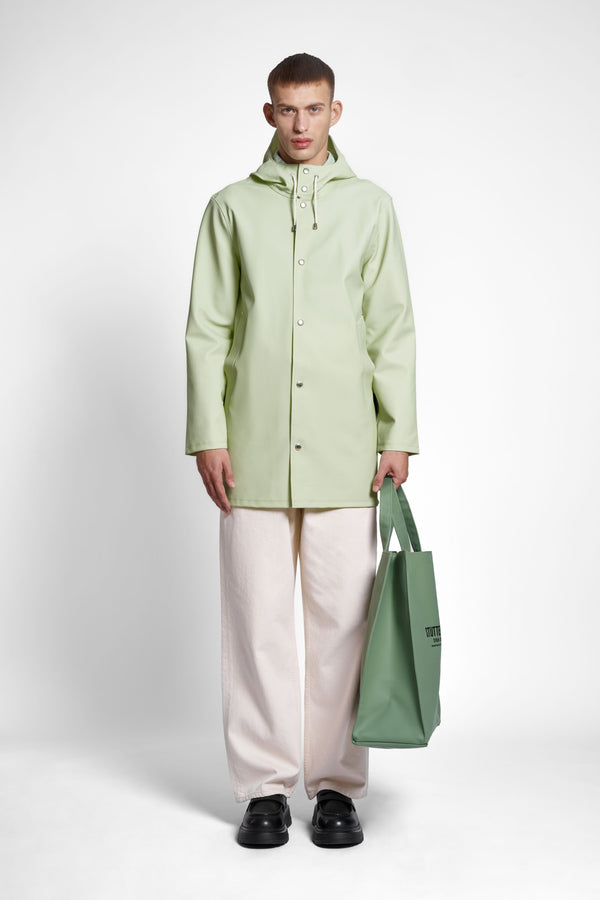 Stutterheim Stockholm Raincoat Seafoam Green