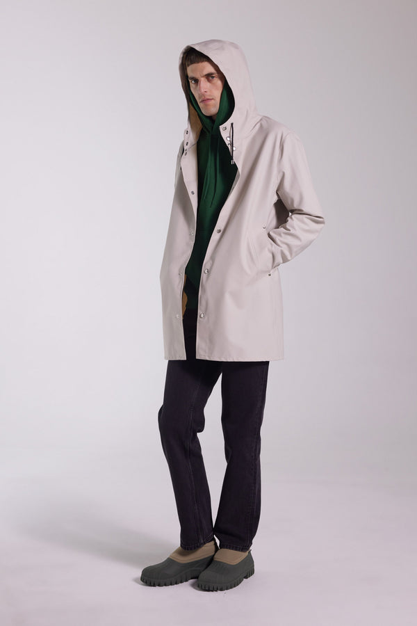 Stutterheim Stockholm Lightweight Raincoat Light Sand