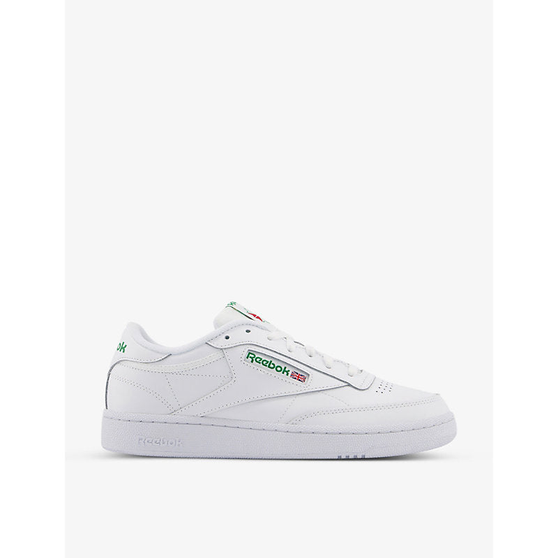 Reebok Club C 85 logo-print leather low-top trainers