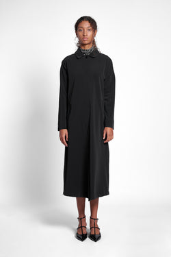 Hornstull Matte Long Raincoat Black