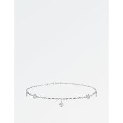 De Beers Jewellers My First De Beers White Gold Five 18ct Diamond bracelet