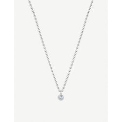 De Beers Jewellers My First De Beers White Gold One 18ct Diamond pendant