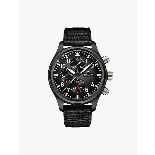 Iwc Schaffhausen IW389101 Pilot Top Gun ceramic watch