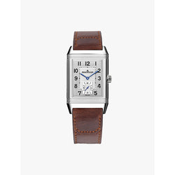 Jaeger-Lecoultre Q3858520 Reverso Classic stainless-steel and leather manual watch