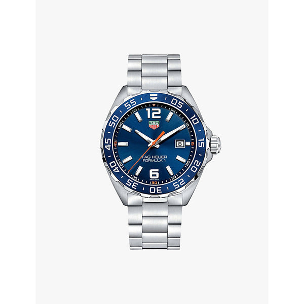 Tag Heuer WAZ1010BA0842 formula 1 stainless steel blue mens