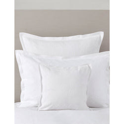 The White Company Etienne small square cushion cover 40cm x 40cm