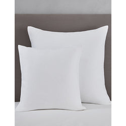 The White Company Mason large cotton cushion cover 65cmx65cm