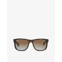 Ray-Ban RB4165 tortoise shell rectangle sunglasses | LYBSTORE