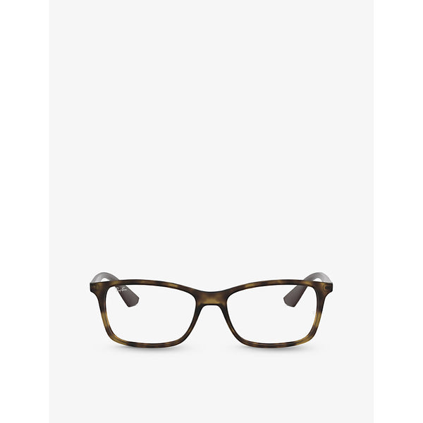  Ray-Ban RB7047 square-frame Havana glasses