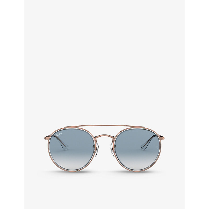  Ray-Ban RB3647N phantos-frame metal sunglasses