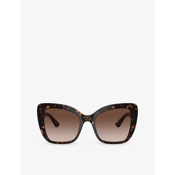  Dolce & Gabbana DG4348 butterfly-frame acetate sunglasses