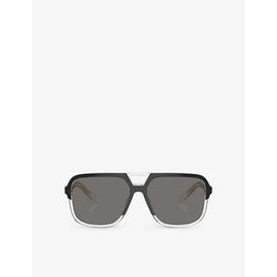 Womens Dolce & Gabbana DG4354 square-frame acetate sunglasses