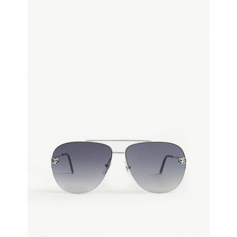 Womens Cartier Aviator sunglasses