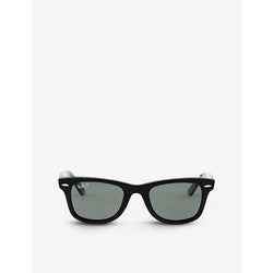  Ray-Ban RB2140 square-frame polarised wayfarer sunglasses