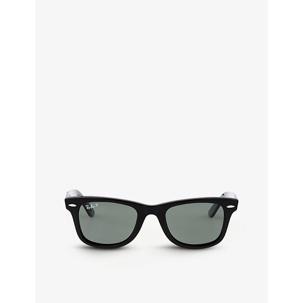  Ray-Ban RB2140 square-frame polarised wayfarer sunglasses