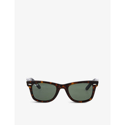  Ray-Ban Tortoiseshell thick frame wayfarer sunglasses RB2140