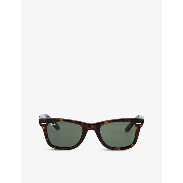  Ray-Ban Tortoiseshell thick frame wayfarer sunglasses RB2140