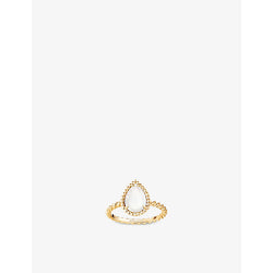 Boucheron Serpent Bohème yellow-gold and mother-of-pearl ring