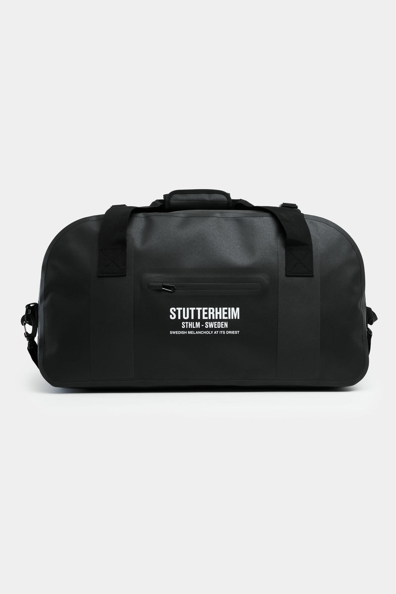 Stutterheim Rain Duffel Bag 50L Black