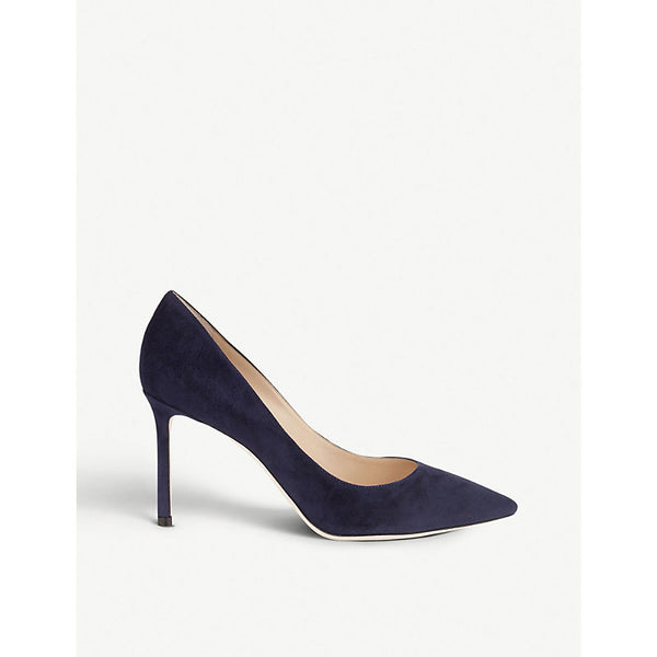 Jimmy Choo Romy 85 suede courts | JIMMY CHOO