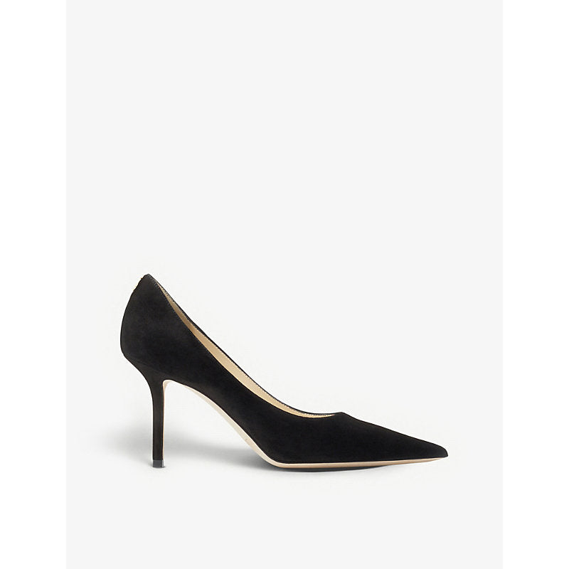 Womens Jimmy Choo Love pointed-toe suede heels