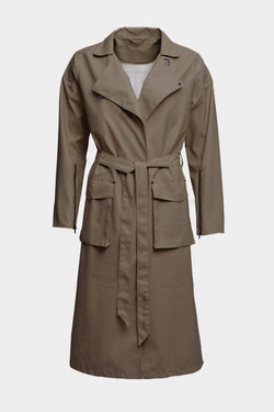 Kista Lightweight Trench Coat Mole