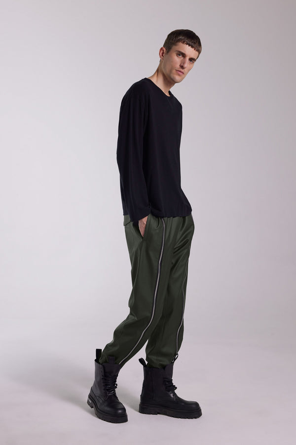 Stutterheim Bromma Trousers Dark Green