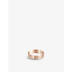 Cartier LOVE 18ct rose-gold ring