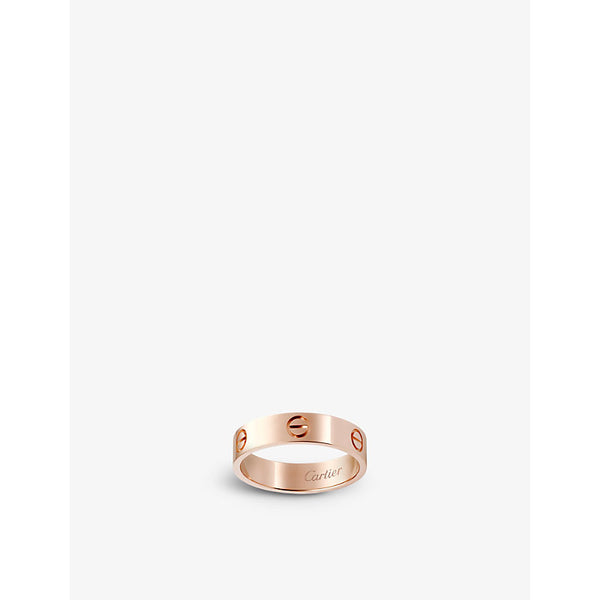 Cartier LOVE 18ct rose-gold ring