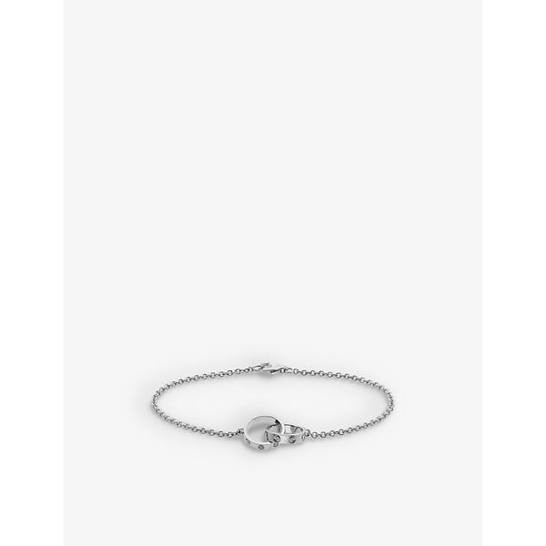 Cartier LOVE 18ct white-gold bracelet