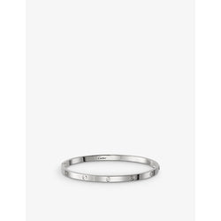 Cartier LOVE small 18ct white-gold bracelet