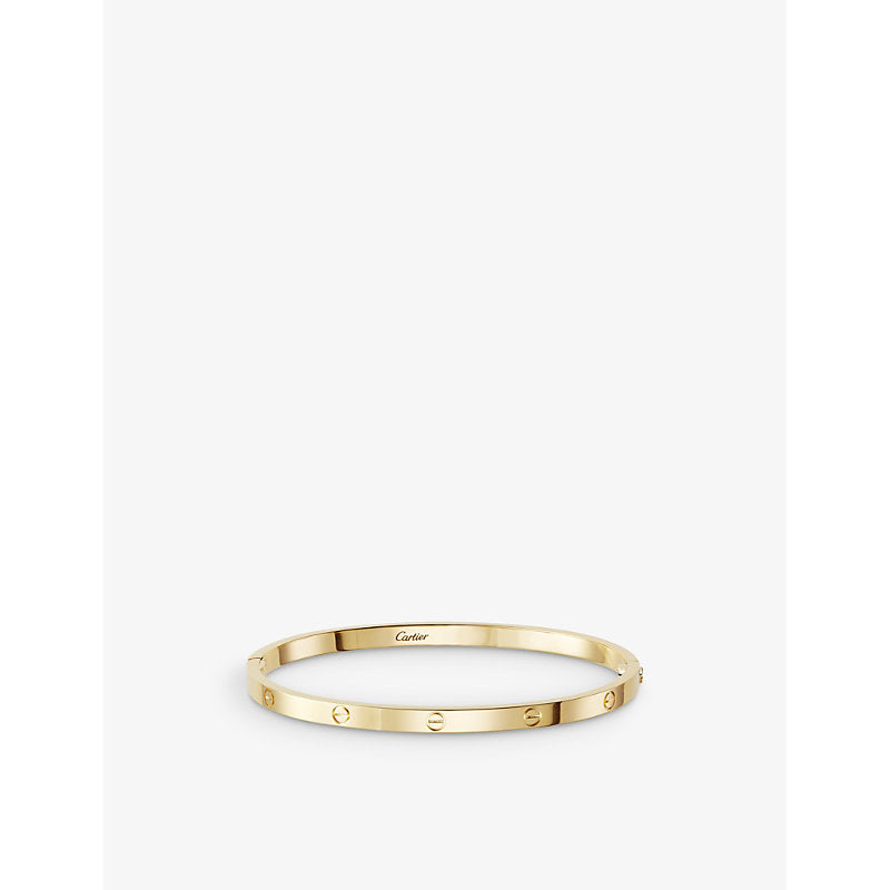 Cartier LOVE small 18ct yellow-gold bracelet