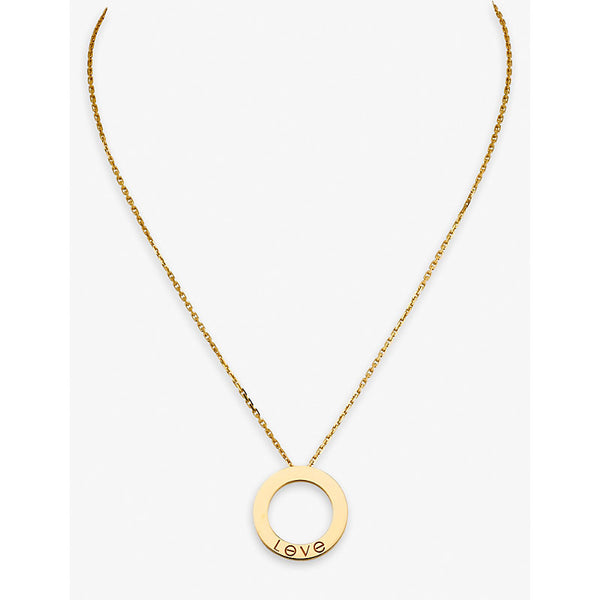 Cartier LOVE 18ct yellow-gold necklace